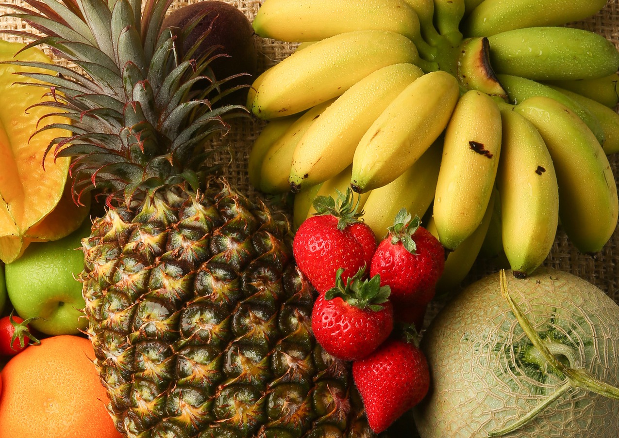 鳳梨、香蕉、木瓜、奇異果。<br />圖／報系資料照