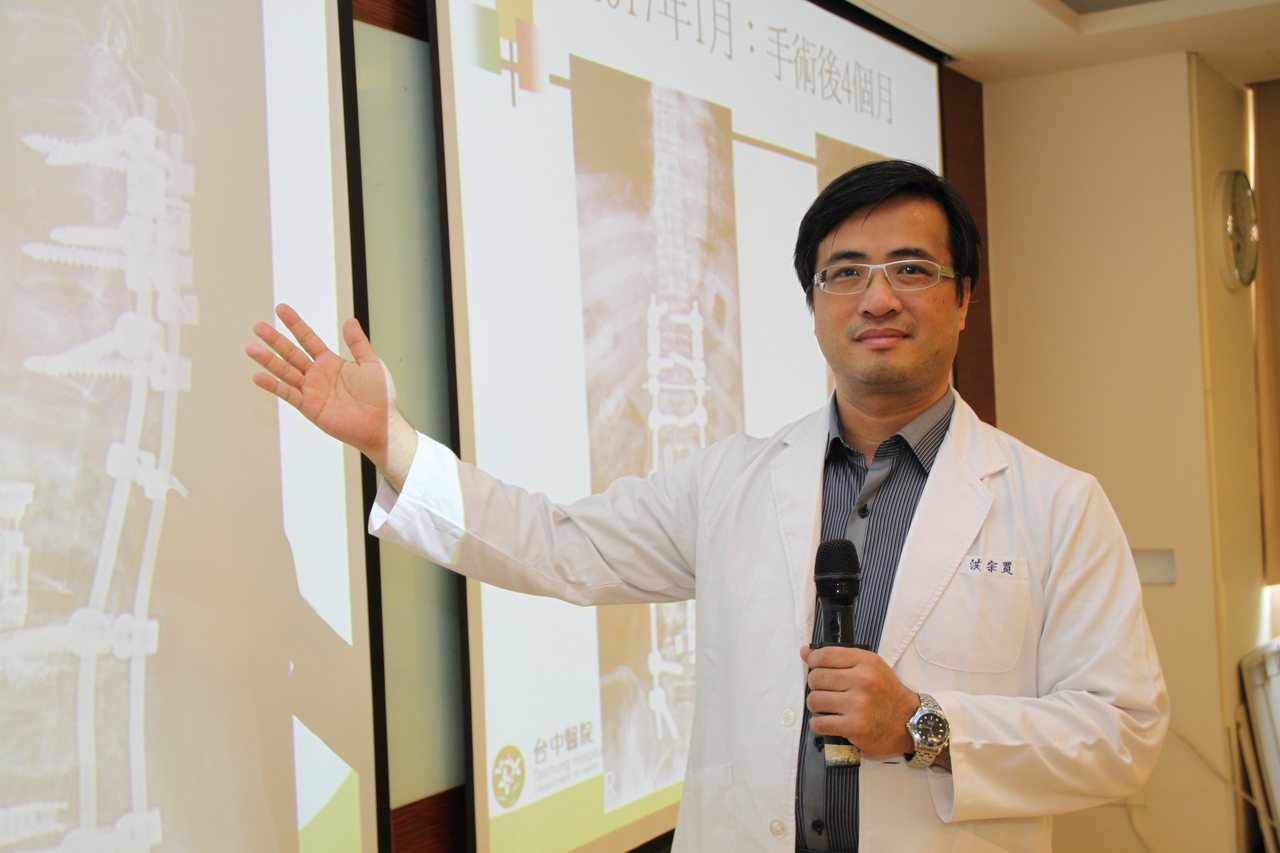 署立台中醫院骨科醫師洪宗賢批評台灣的脊椎手術太浮濫