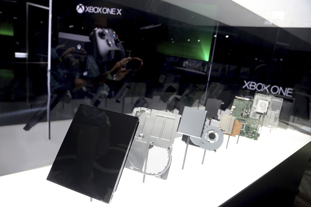 Xbox One X。 美聯社