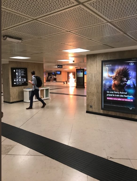 布魯塞爾中央車站恐攻 現場畫面曝光