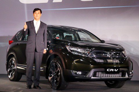 Honda第五代CR-V在台上市 百萬級距休旅戰況更激烈