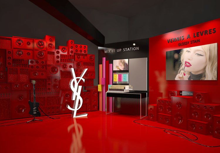 YSL Pop Up Store快閃店即將在7/7～7/9現身台北東區。圖／YSL提供