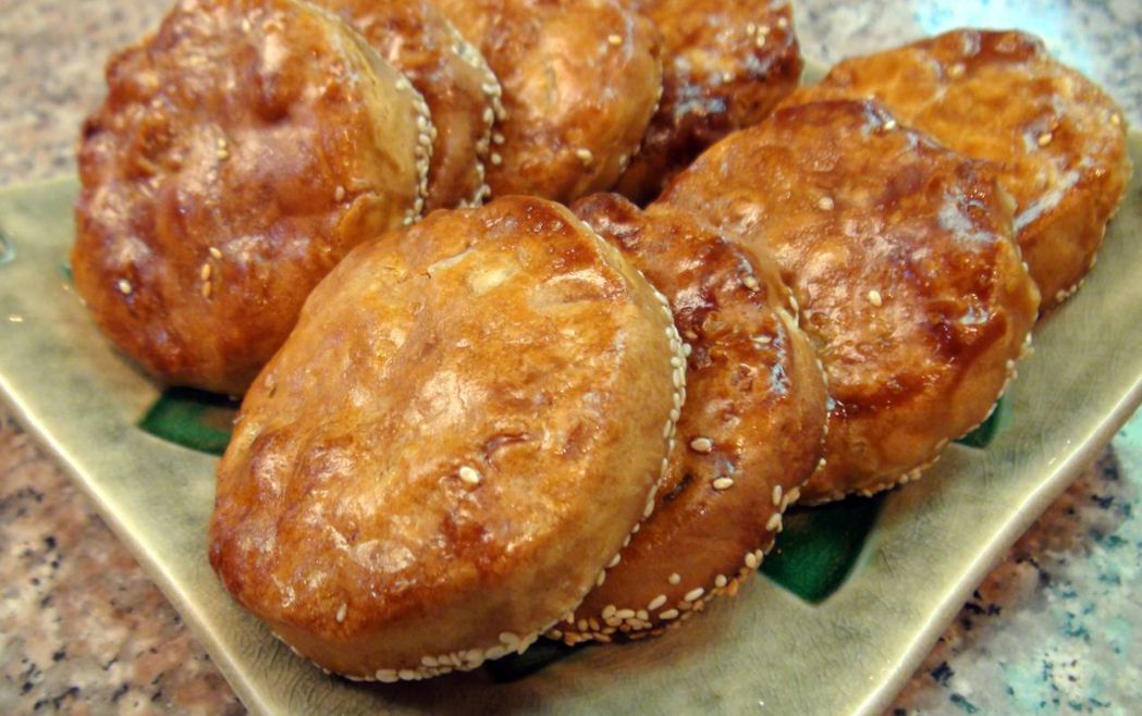 竹塹餅是新竹人氣名產。報系資料照