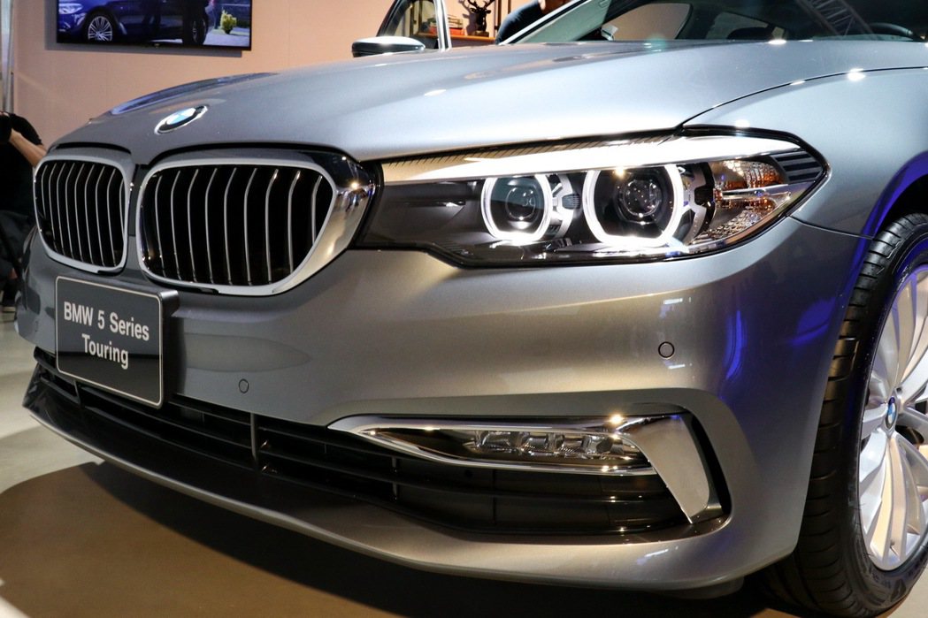 BMW總代理汎德推出5系列Touring旅行車。 記者陳威任／攝影
