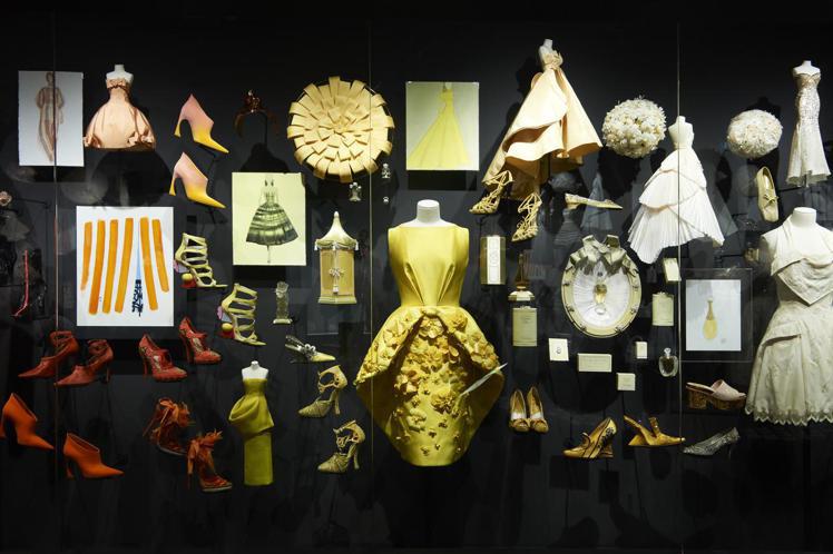 Dior展覽匯聚美與時尚，讓人看見70年歷史的縮影。圖／Dior提供