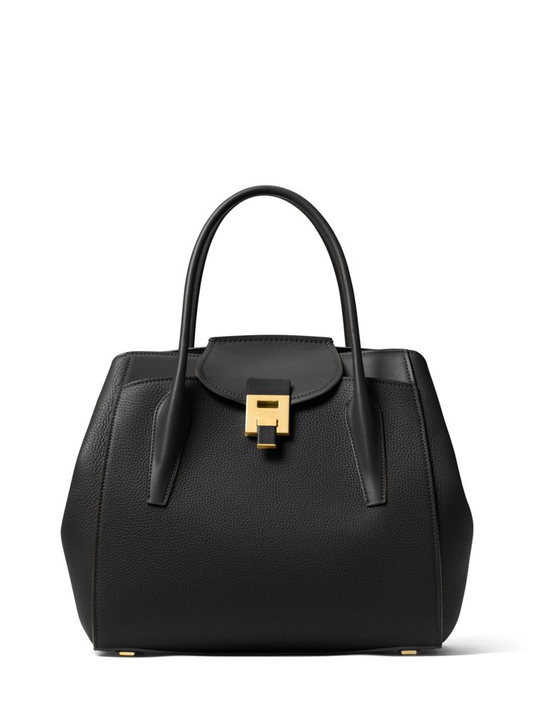 Bancroft經典黑色手提包，售價41,900元。圖／MICHAEL KORS...