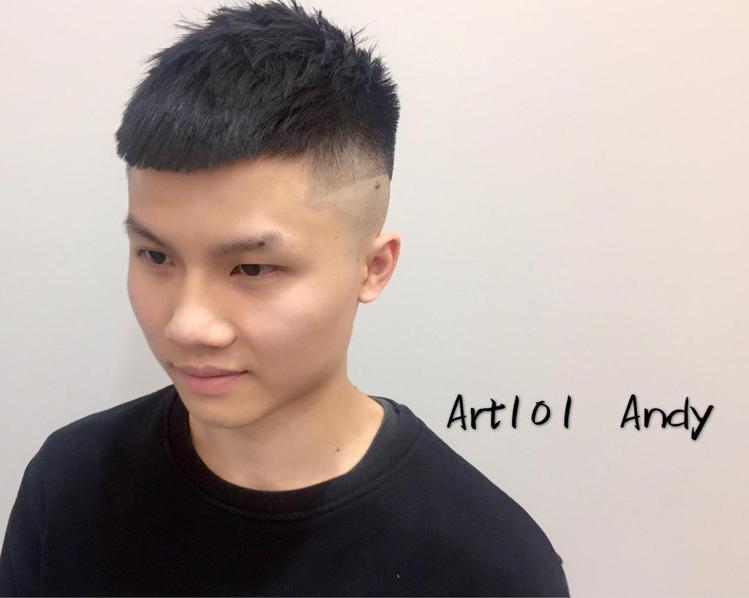 髮型創作／ART 101 Hair Salon立達店 - Andy 。圖／HairMap美髮地圖提供