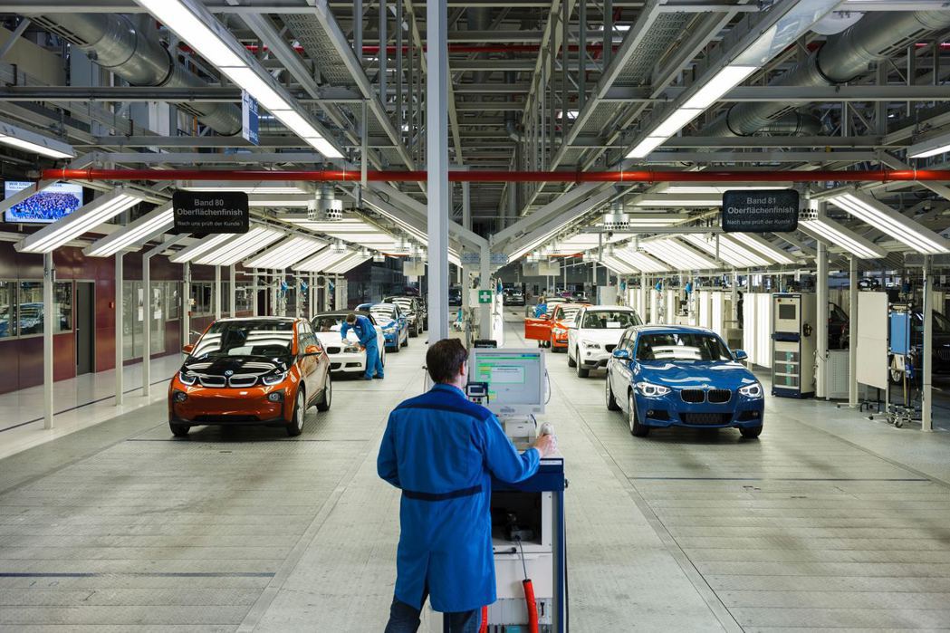 BMW集團萊比錫工廠。圖／BMW提供