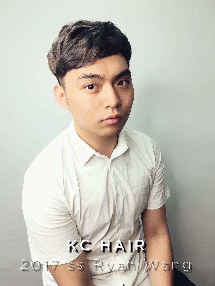 髮型創作／肯尼髮藝KC-hair - Ryan Wang。圖／HairMap美髮地圖提供