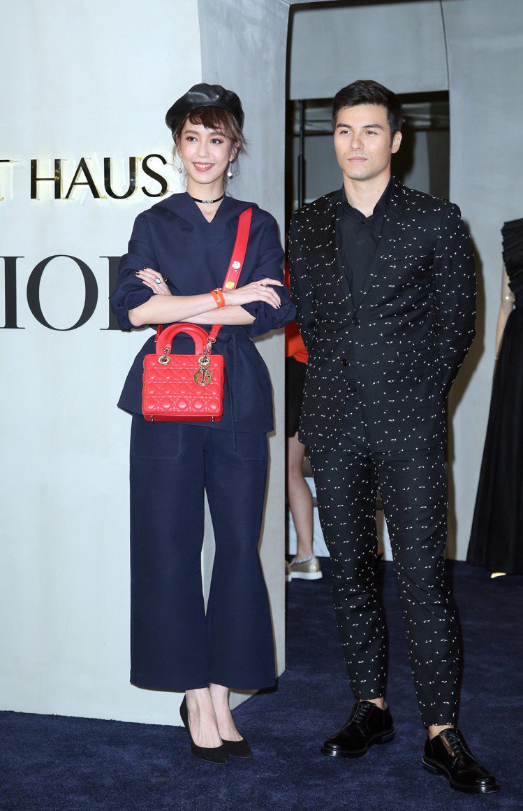 陳庭妮和鳳小岳是ART HAUS首賣Dior秋冬系列的嘉賓。記者陳瑞源／攝影