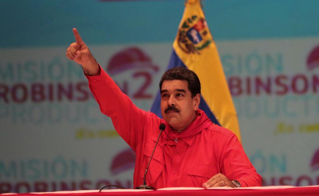 委內瑞拉總統馬杜洛。圖／路透