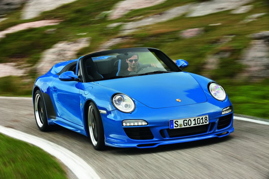 2010年推出的Porsche 911 Speedster。圖／Porsche提供