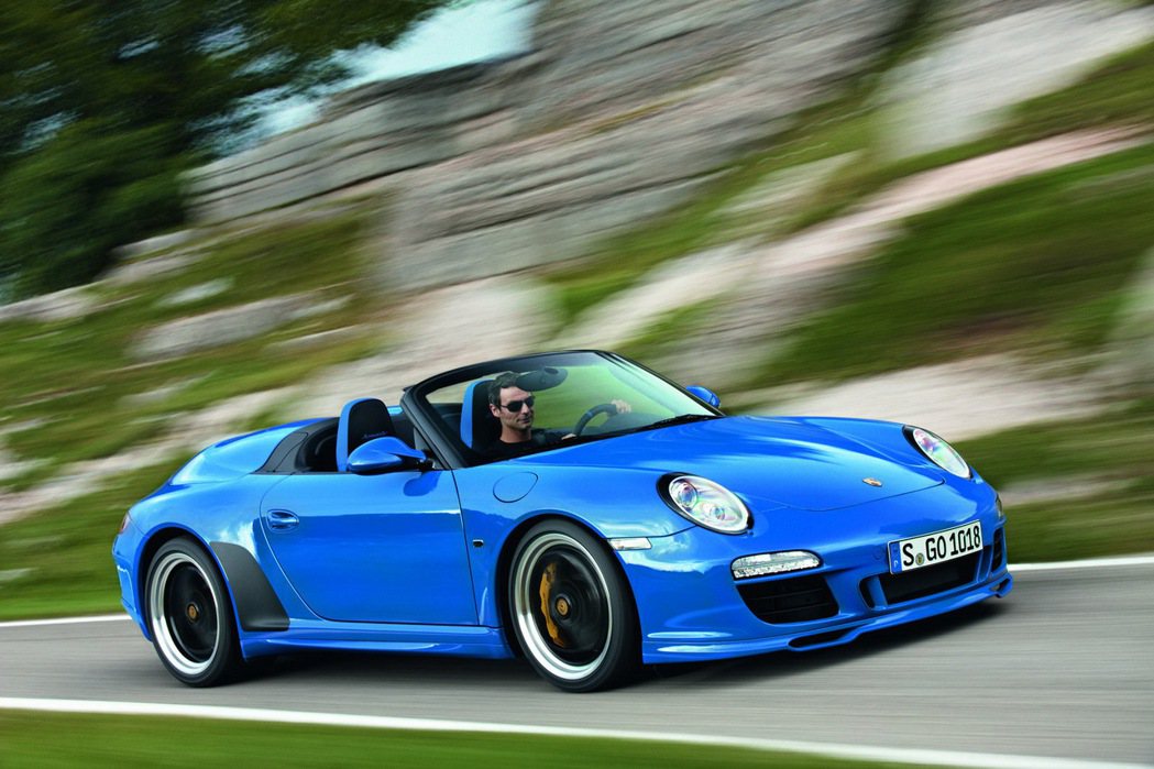 2010年推出的Porsche 911 Speedster。圖／Porsche提...