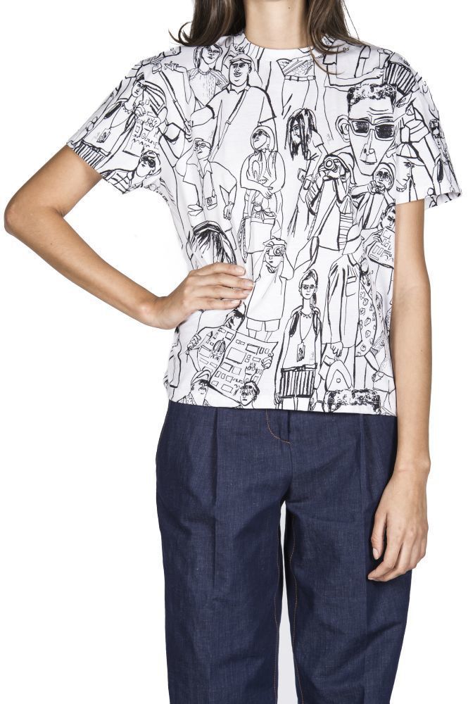 Emilio Pucci印花T-shirt，特價4,140元。圖／惇聚國際提供
