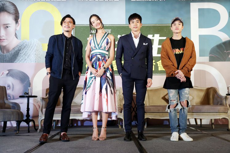 泰國電影《模犯生》導演與演員群特地來台灣感謝觀眾支持。圖／記者邱德祥攝影