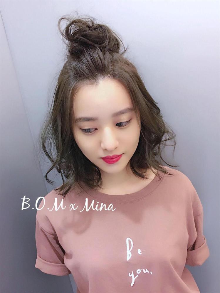 髮型創作／B.O.M hair design - Mina Wang 。圖／Ha...