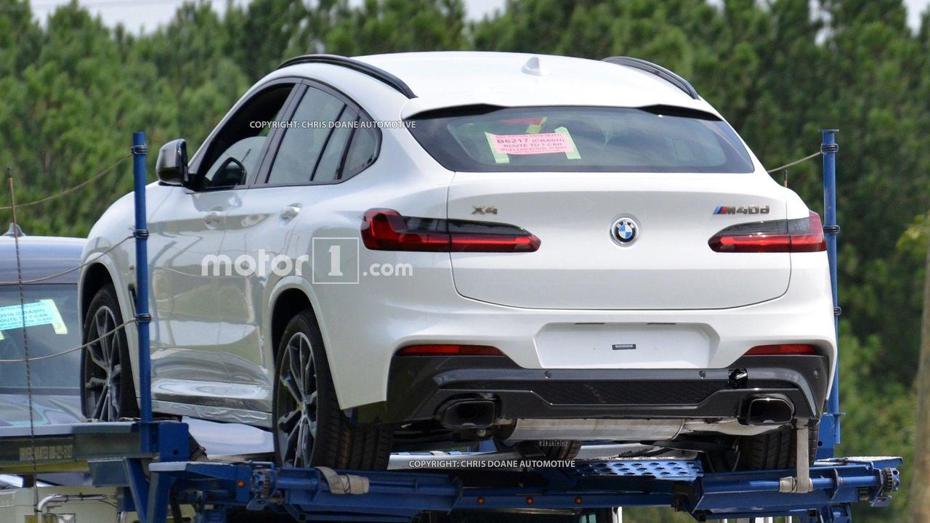 間諜照釋出的訊息，代表全新BMW X4會有M40i、M40d的性能版本。 摘自Motor 1