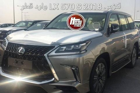 盔甲武士海外捕獲 2018 Lexus LX570 Superior 頂規車型曝光