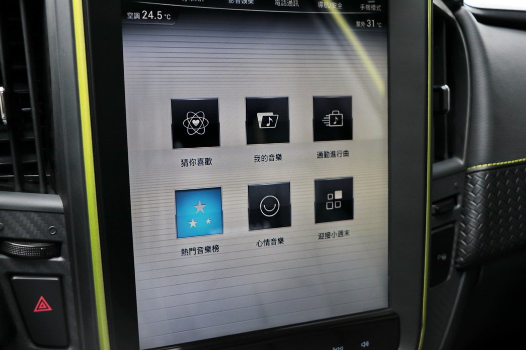Sound+ Player是Luxgen車主專屬的音樂服務功能。 記者陳威任／攝...