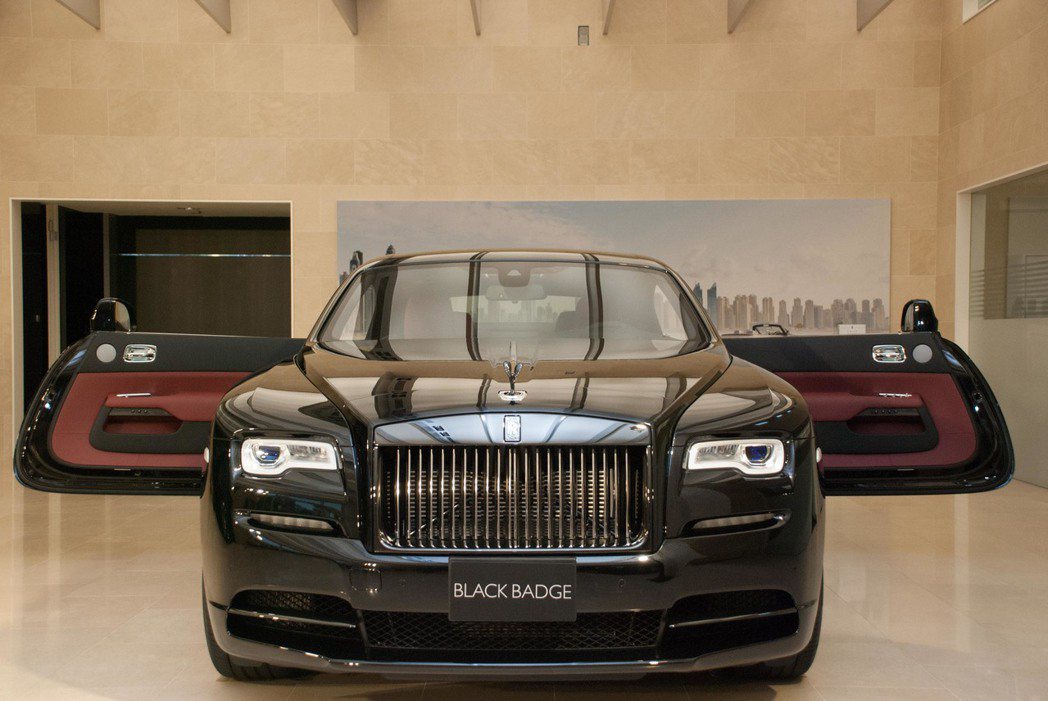 Rolls-Royce Wraith Black Badge。記者林昱丞／攝影