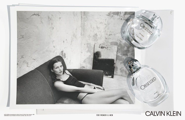 Calvin Klein「Obssessed 迷上了!」香氛系列廣告，採用25年...