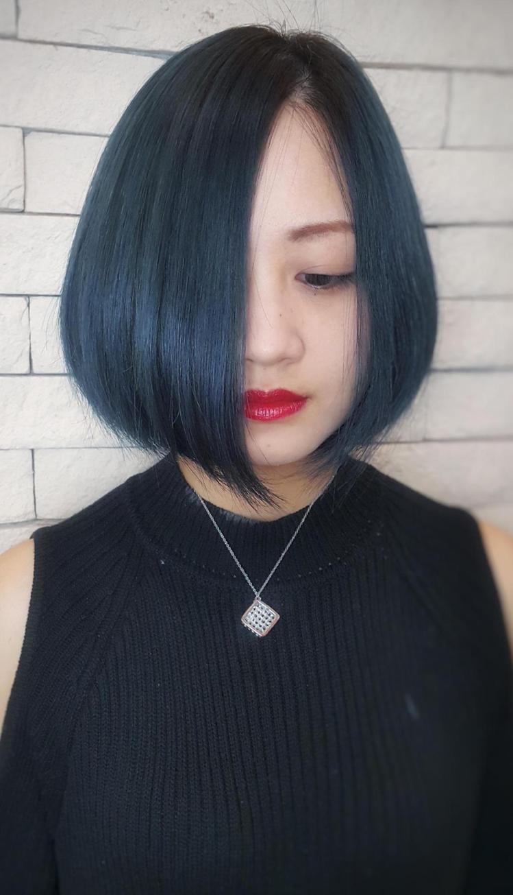 髮型創作／月影髮集 中原店 - Ruby Chou。圖／HairMap美髮地圖提供