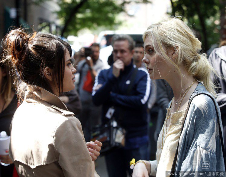 席琳娜和艾兒芬妮在伍迪艾倫的新戲中首次合作。圖／達志影像