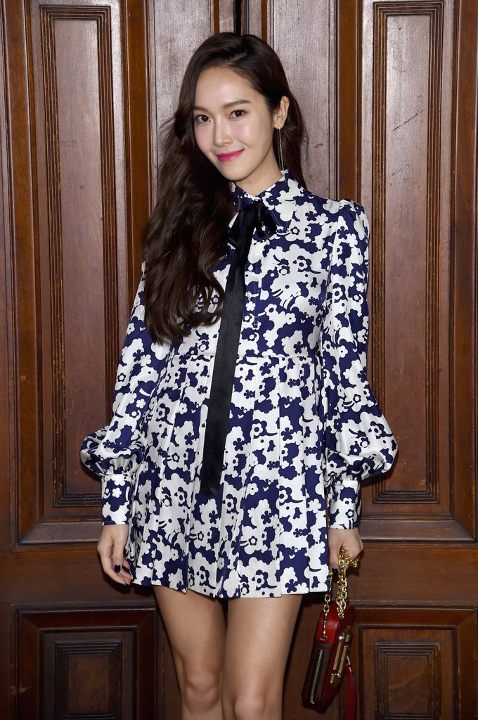 韓星Jessica出席Marc Jacobs時裝周發表。圖／Marc Jacobs提供