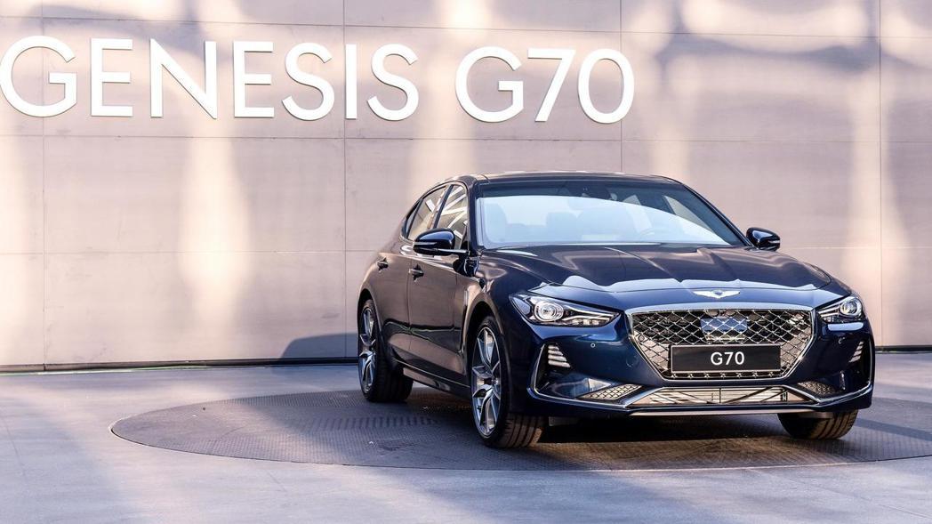 Genesis G70。 摘自Genesis