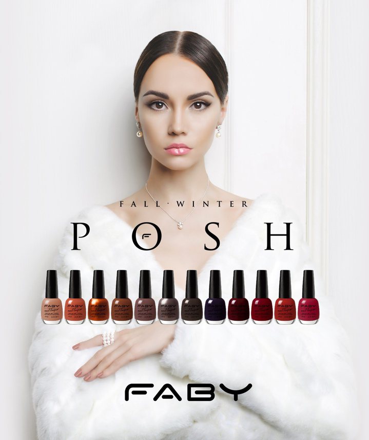 FABY Posh Collection優雅女伶系列全12色以「優雅是永恆不變的...