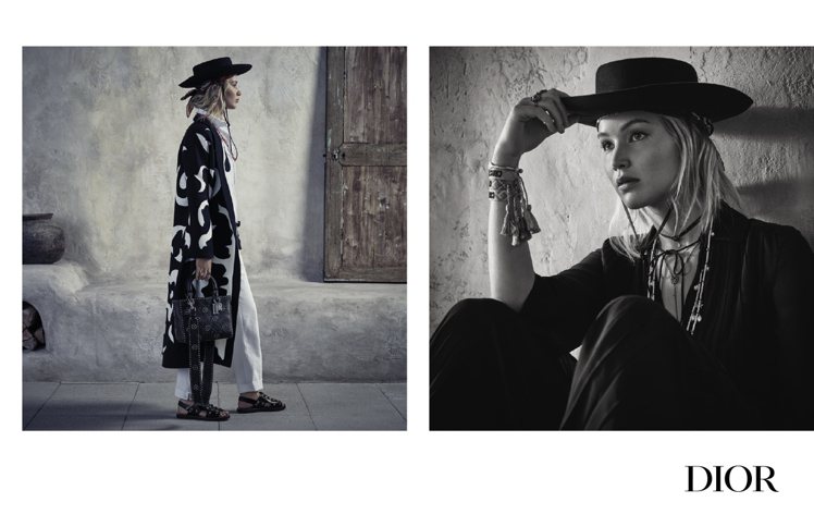 珍妮佛勞倫斯詮釋Dior 2018早春形象廣告。圖／Dior提供