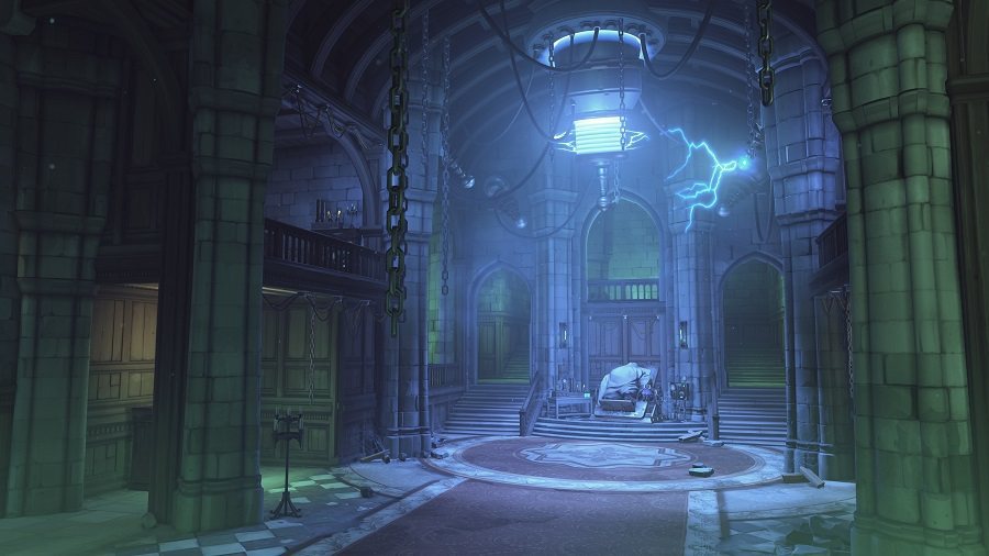 《鬥陣特攻》萬聖節驚魂活動期間，玩家將可探索鬼影幢幢的愛西瓦德。