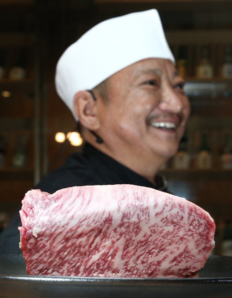 美福飯店獨家引進A5等級神戶牛，於晴山日本料理、GMT義法餐廳推出神戶牛傳奇再現饗宴。圖／記者蘇健忠攝影