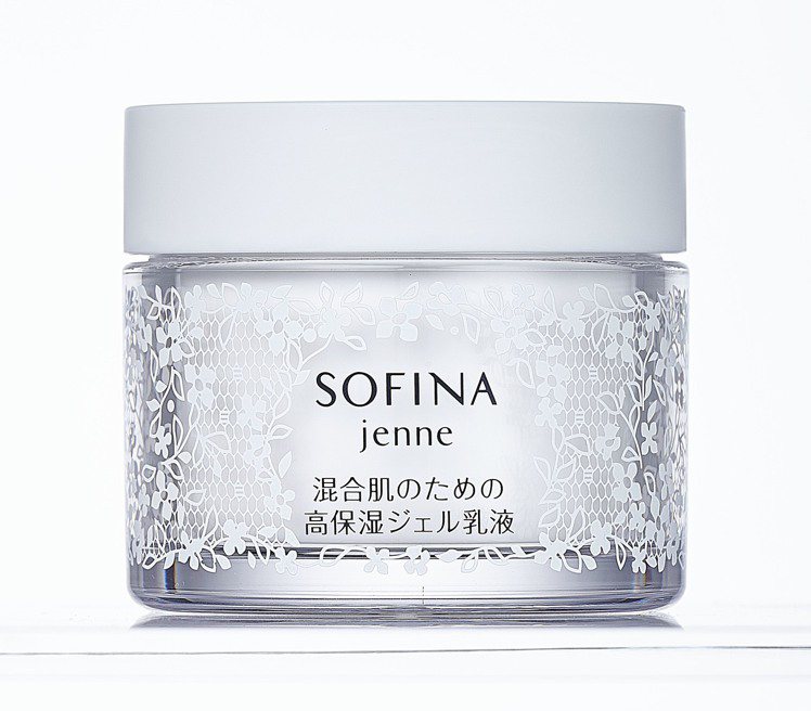 SOFINA jenne透美顏飽水控油雙效水凝乳液，售價500元。圖／SOFINA提供
