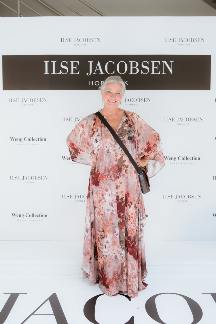 丹麥品牌Ilse Jacobsen創辦人Ilse Jacobsen日前來台。圖／Ilse Jacobsen提供