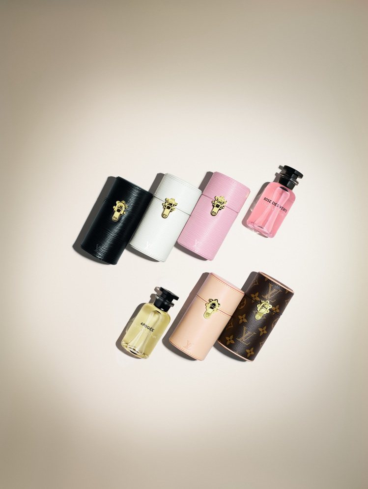 LV除了推出7款香調的頂級香氛，更設計了一系列香水專屬配件。圖／LV提供