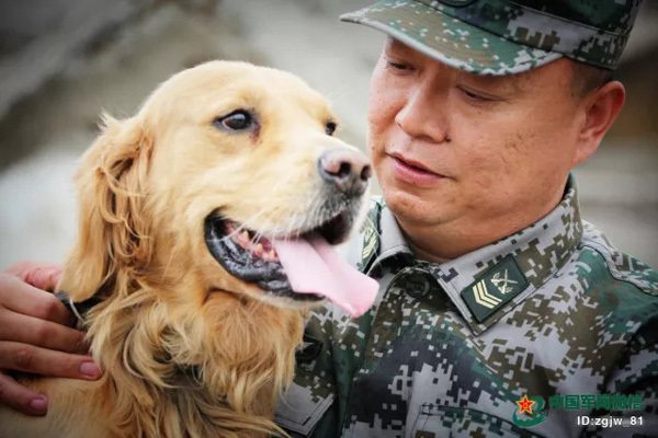 大陸搜救犬之父賈樹志。 圖／摘自中國軍網