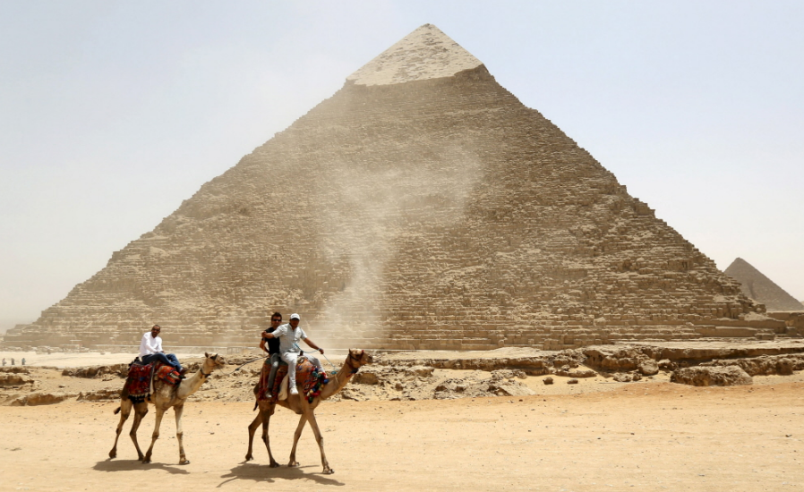 埃及古夫金字塔。路透