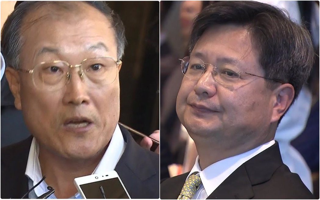 讓MBC爭議不斷的兩代親政府派社長——金在哲（左）與金張謙（右）。 圖／截自《Y...