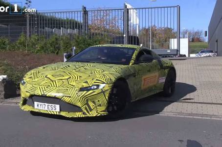 （影音）全新Aston Martin Vantage  F1車手賽道激駕