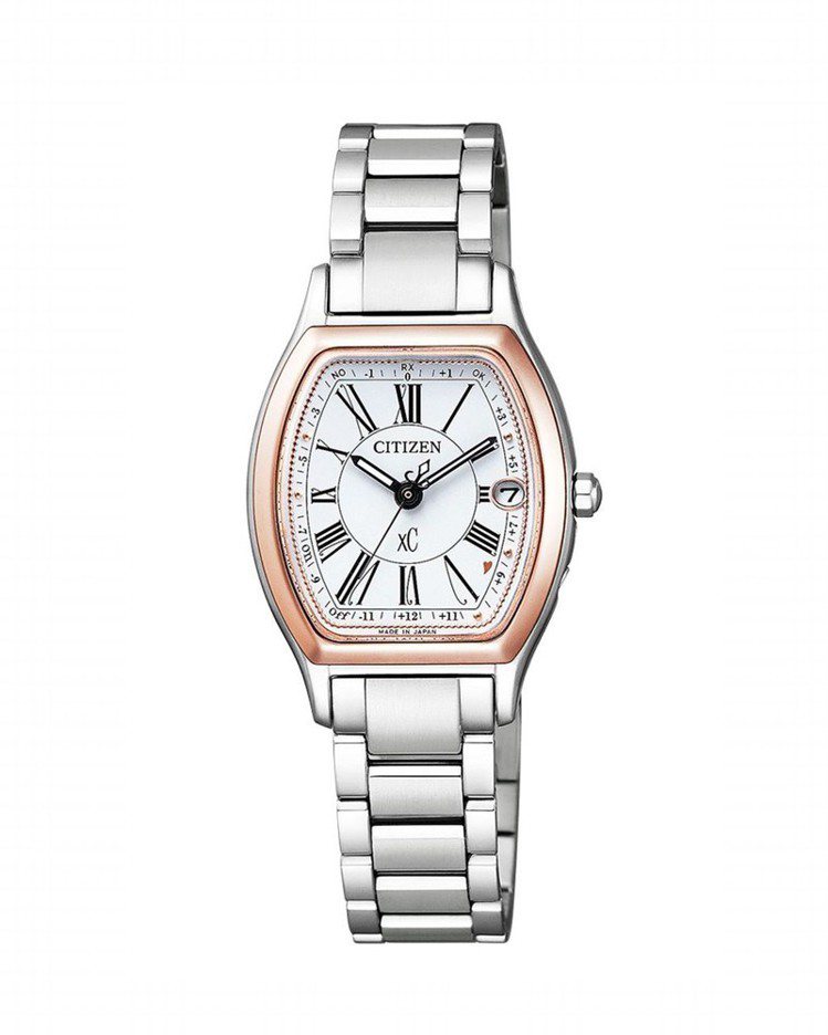 星辰xC系列ES9355-58A腕表，鈦金屬表殼、表鍊，約27,800元。圖／Citizen提供