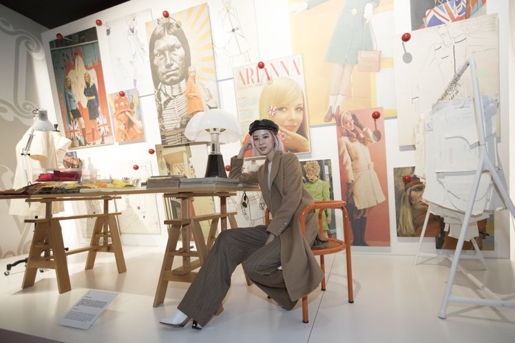 Irene Kim是「Coats！」首爾大衣展的開展嘉賓之一。圖／Max Mara提供