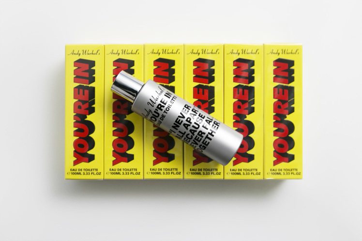 Comme des Garçons Parfum  × Andy Warhol You’re In淡香水，4,000元。圖／團團精品提供
