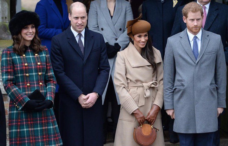 凱特王子妃在皇室耶誕節家庭日中，首度和梅根同框。圖／取自肯辛頓宮IG