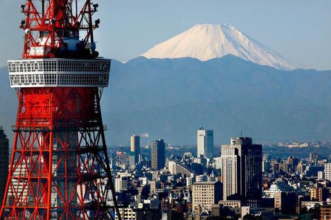東京鐵塔已然成為日本人的集體記憶。圖／美聯社