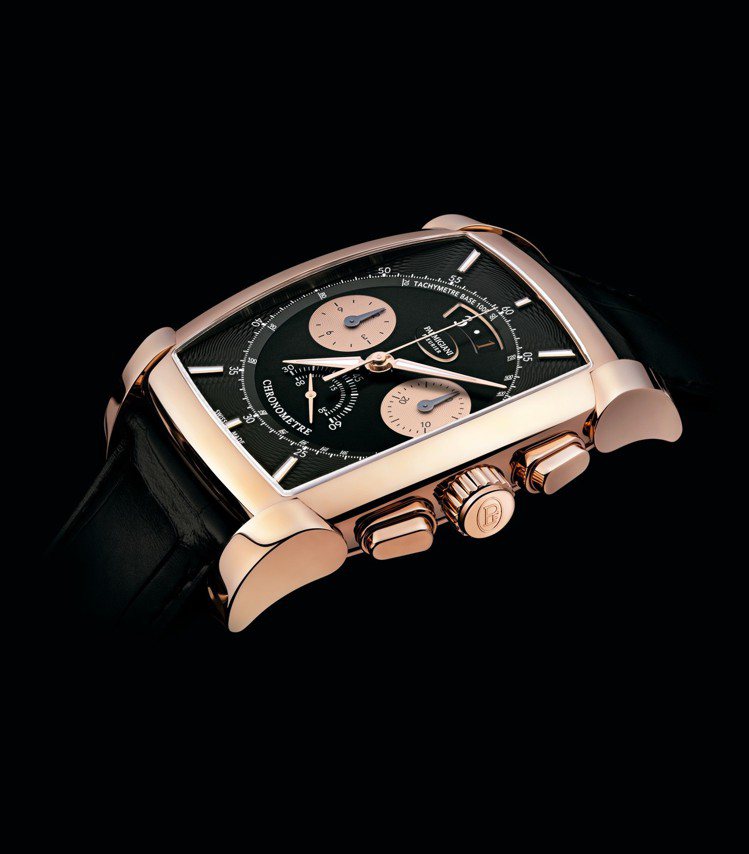 KALPA CHRONOR計時腕表，18K玫瑰金機芯表殼，限量50只。價格店洽。圖／帕米強尼提供