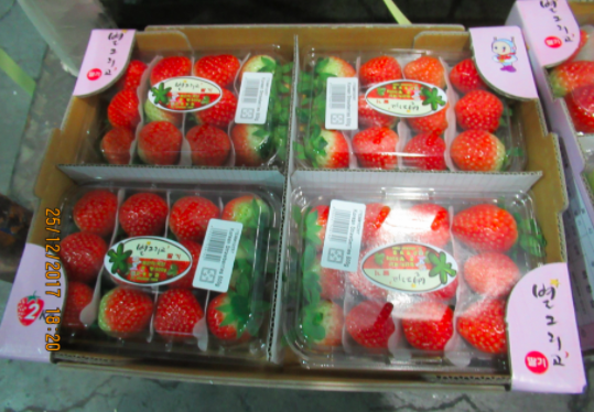 好市多從韓國進口的「JOON INTERNATIONAL草莓（FRESH STR...