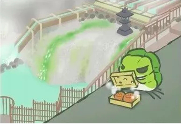 「旅行青蛙」一款來自日本的手機遊戲，最近在大陸火爆，載量創下第一名。