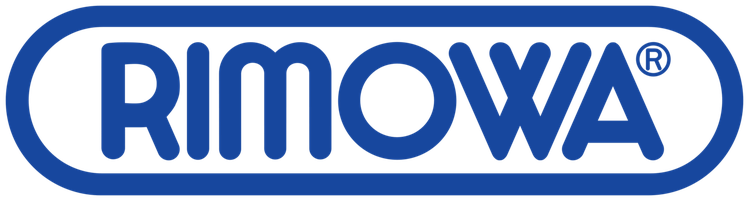 RIMOWA沿用多年的舊Logo有著橢圓型狀的字體。圖／摘自RIMOWA官網
