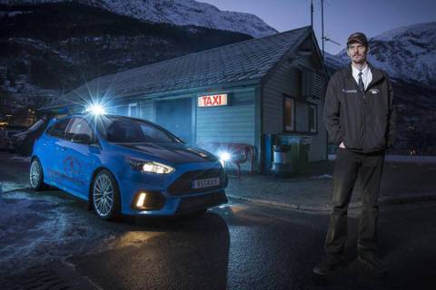(影音)「藍色閃電」Focus RS計程車 挪威版終極殺陣